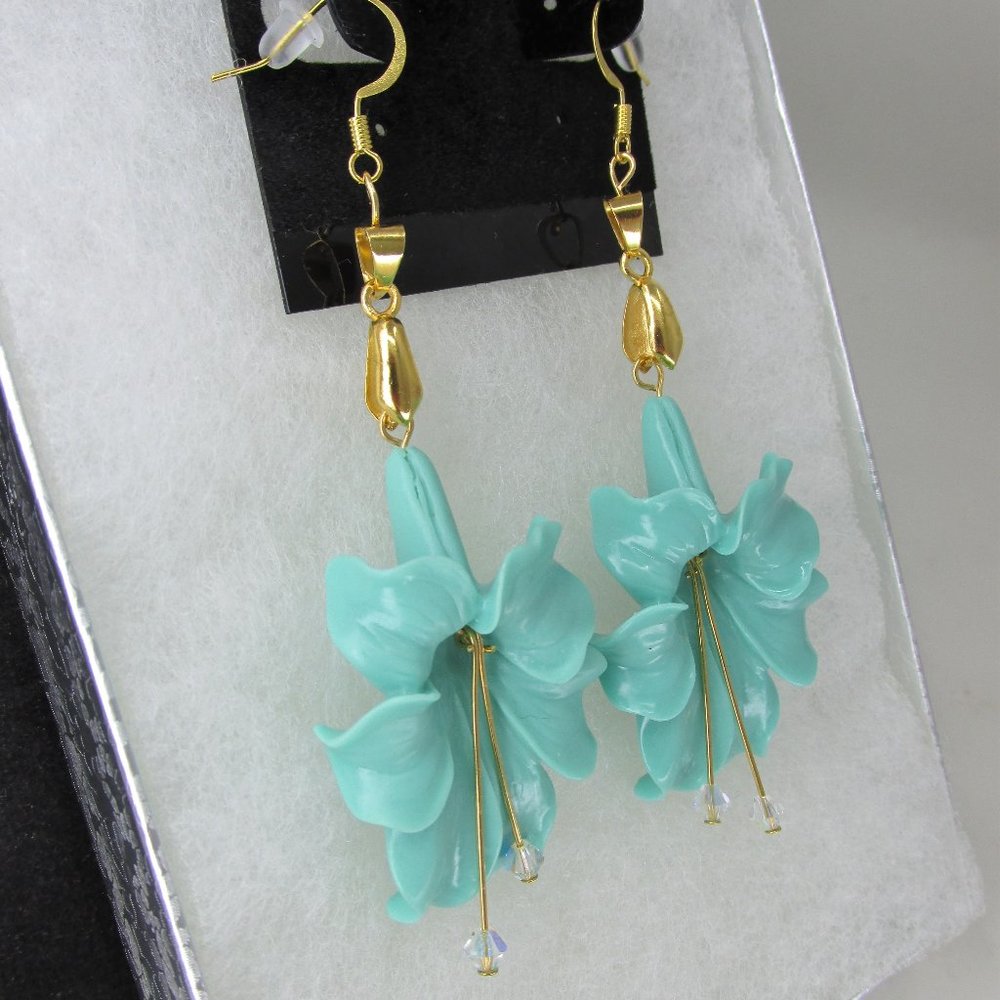 Gold Plated Garden Party Earrings